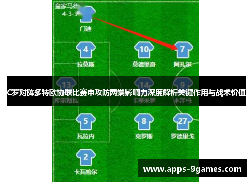 C罗对阵多特欧协联比赛中攻防两端影响力深度解析关键作用与战术价值